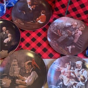 norman rockwell collectors plates